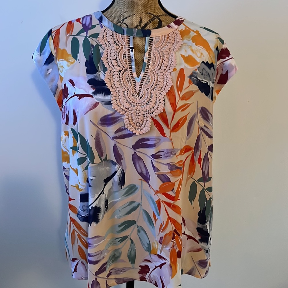 Bright colorful blouse